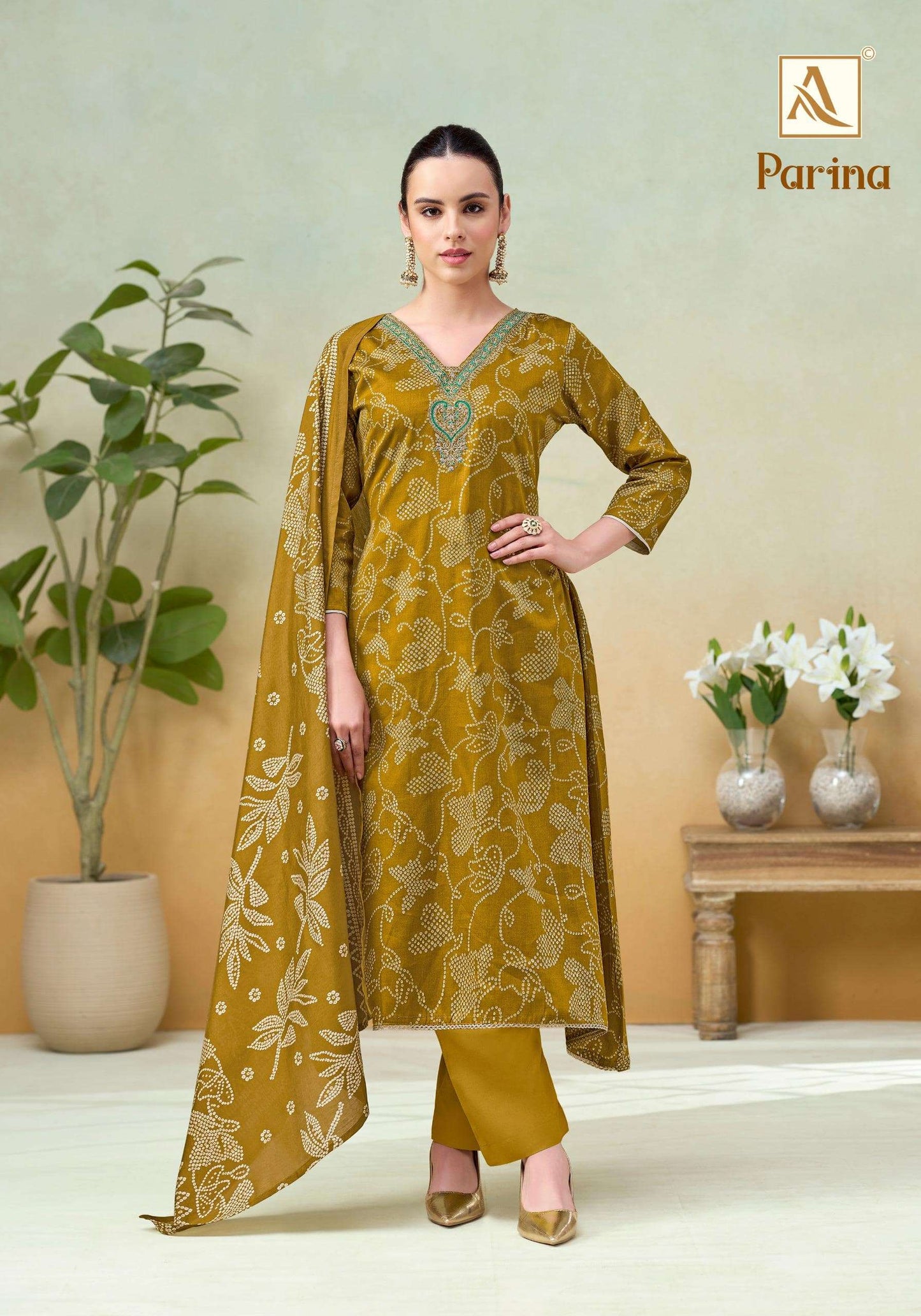 Alok Suit Parina - Amrah Wholesale
