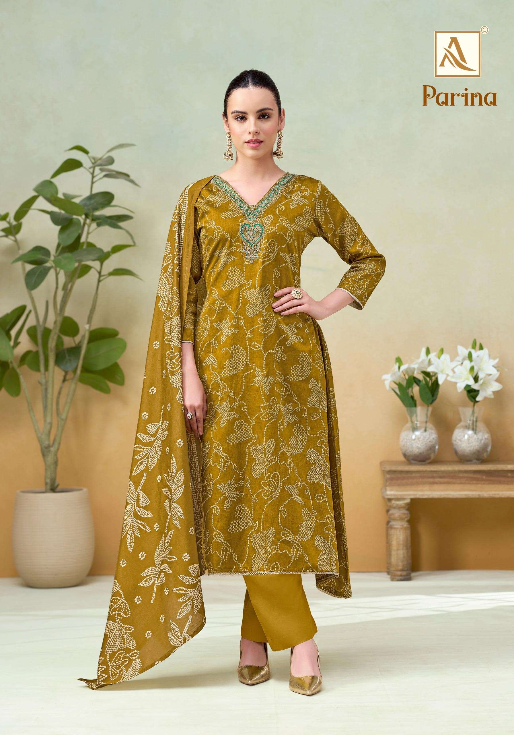 Alok Suit Parina - Amrah Wholesale