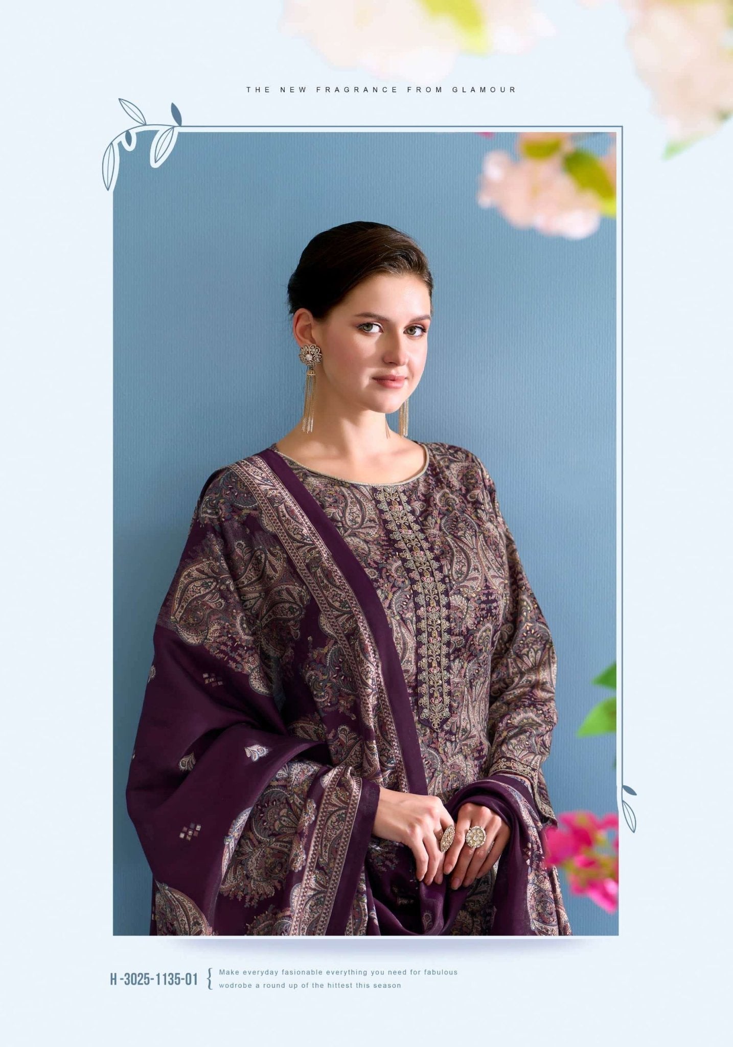 Alok Suit Phulwari Pure Zam Embroidered Dress Material - Amrah Wholesale