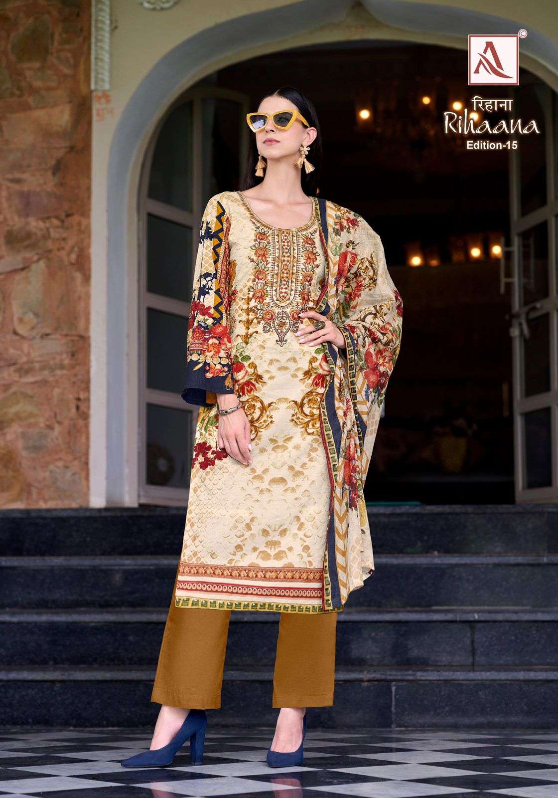 Alok Suit Rihaana Vol-15