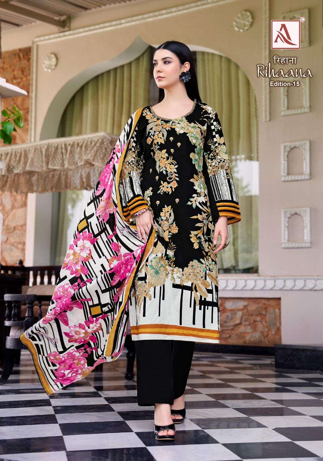 Alok Suit Rihaana Vol-15