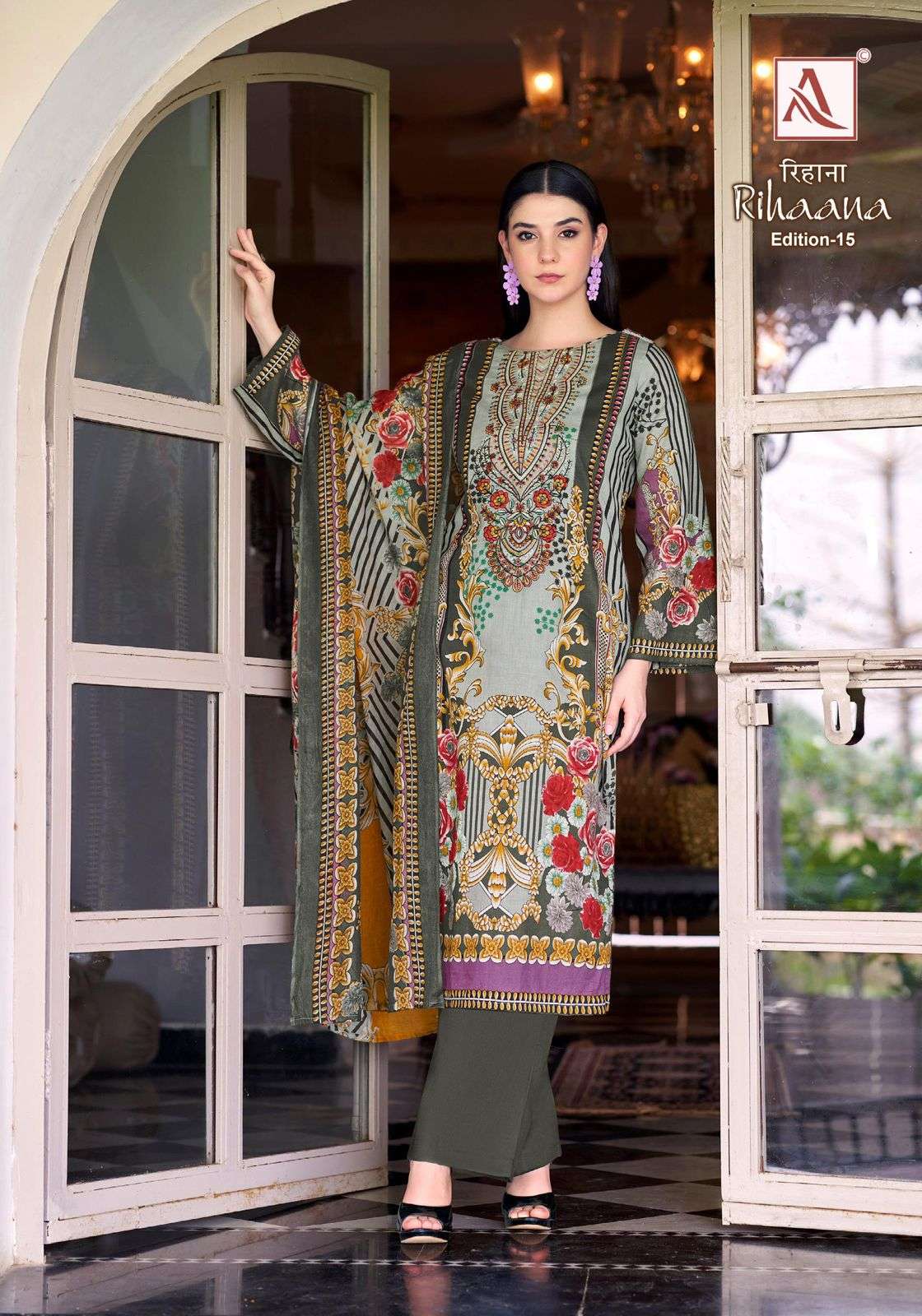 Alok Suit Rihaana Vol-15