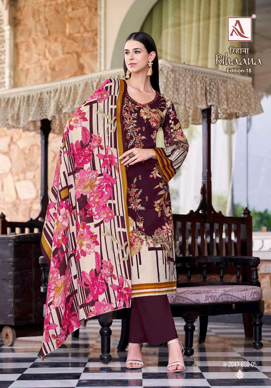 Alok Suit Rihaana Vol-15