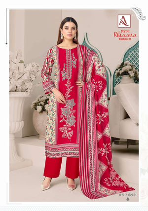 Alok Suit Rihaana Vol - 17 Cambric Cotton Dress Material - Amrah Wholesale
