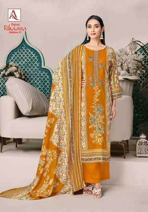 Alok Suit Rihaana Vol - 17 Cambric Cotton Dress Material - Amrah Wholesale