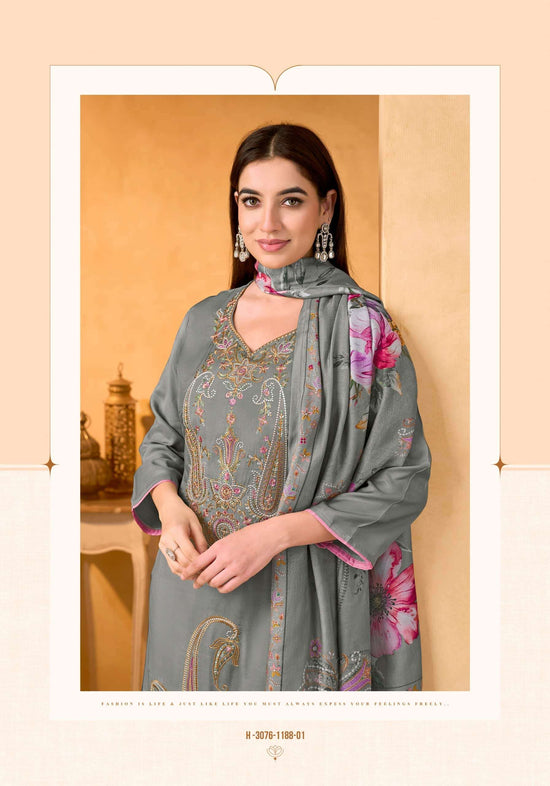 Alok Suit Rosemont Viscose Muslin Dress Material