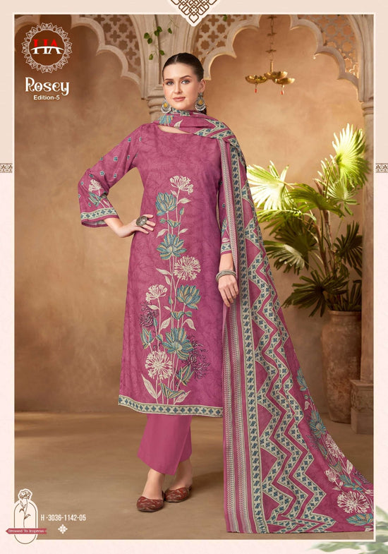 Alok Suit Rosey Vol - 5 Cotton Printed Dress Material - Amrah Wholesale