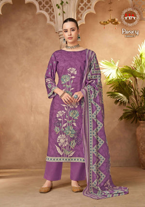 Alok Suit Rosey Vol - 5 Cotton Printed Dress Material - Amrah Wholesale