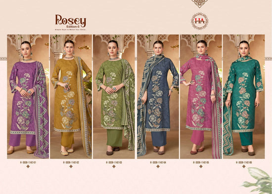 Alok Suit Rosey Vol - 5 Cotton Printed Dress Material - Amrah Wholesale