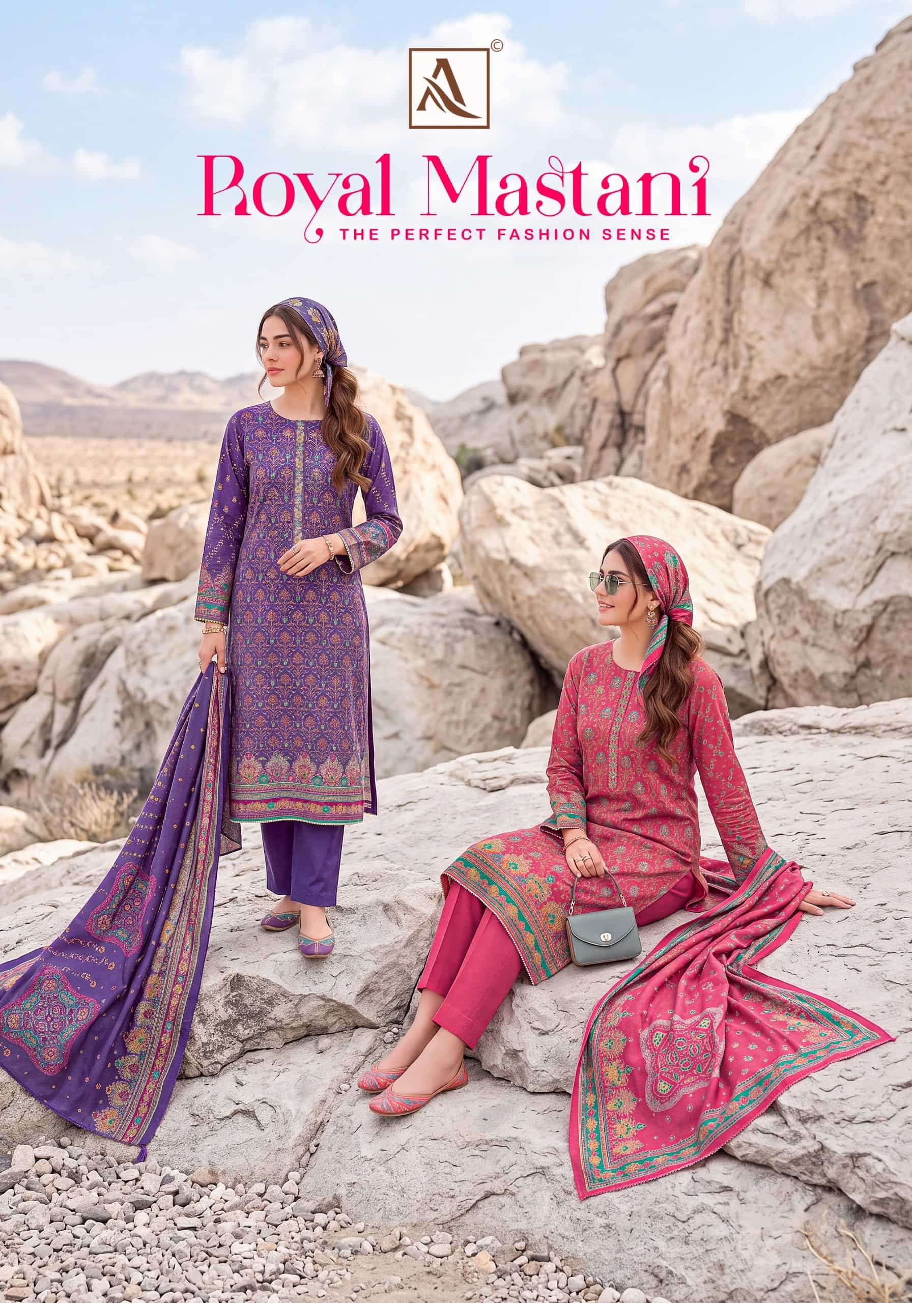 Alok Suit Royal Mastani Viscose Modal Dress Material