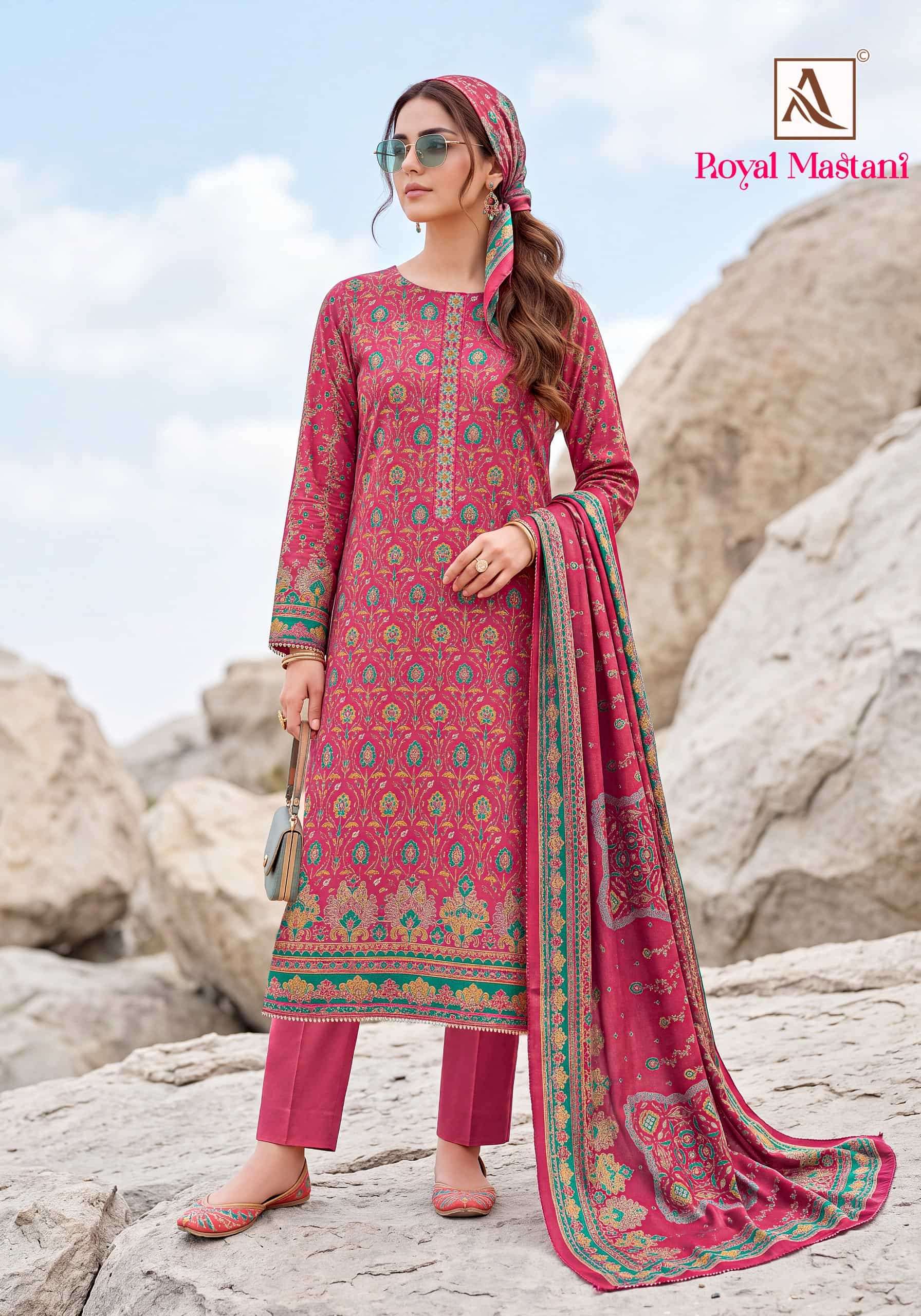 Alok Suit Royal Mastani Viscose Modal Dress Material