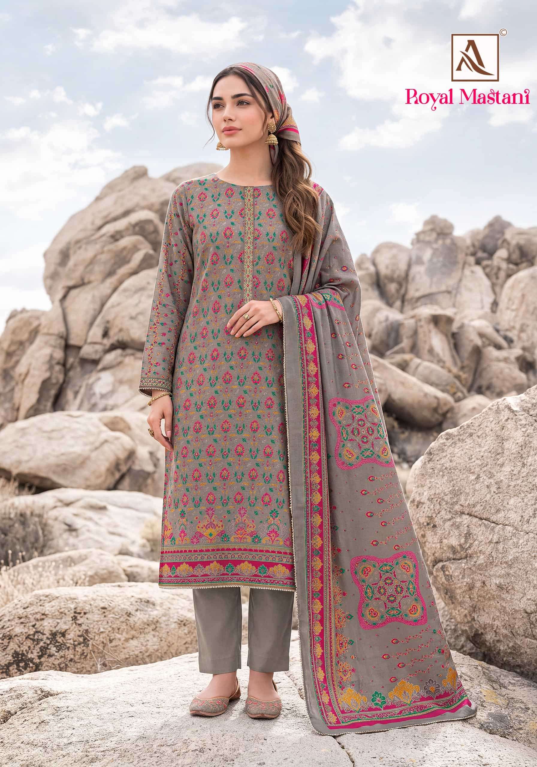Alok Suit Royal Mastani Viscose Modal Dress Material