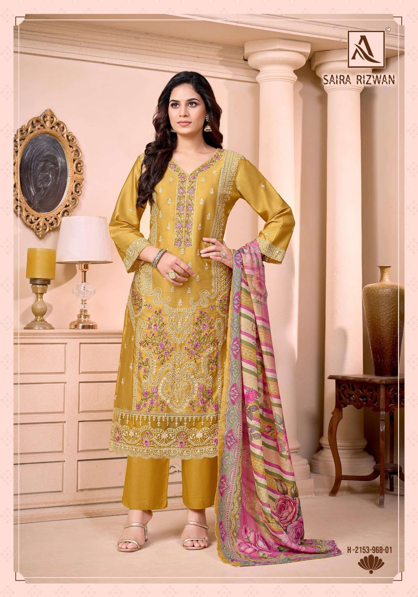 Alok Suit Saira Rizwan