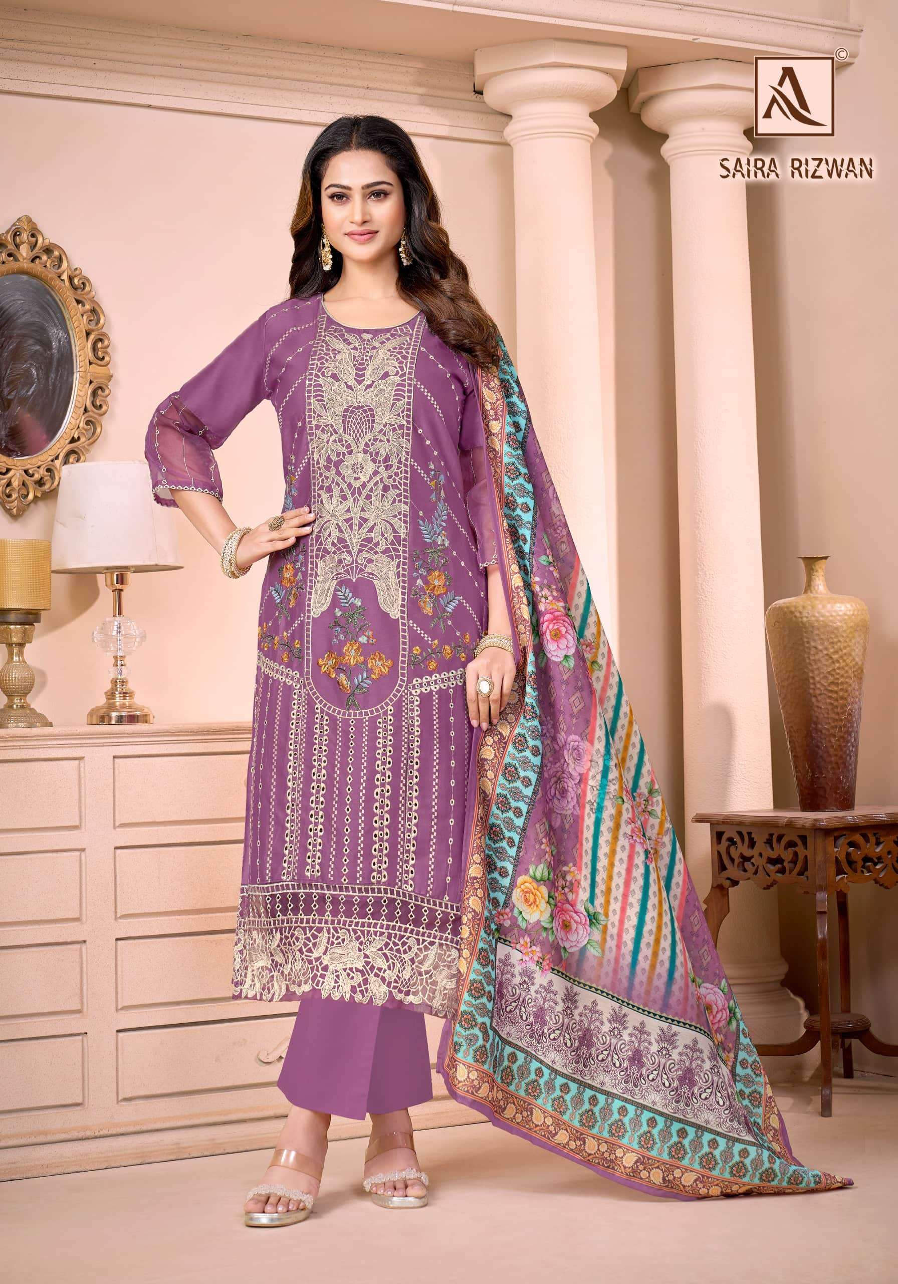 Alok Suit Saira Rizwan