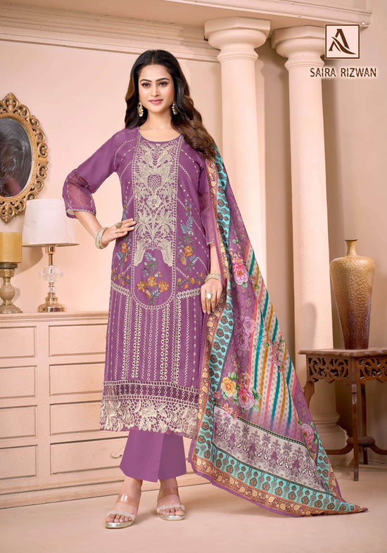 Alok Suit Saira Rizwan