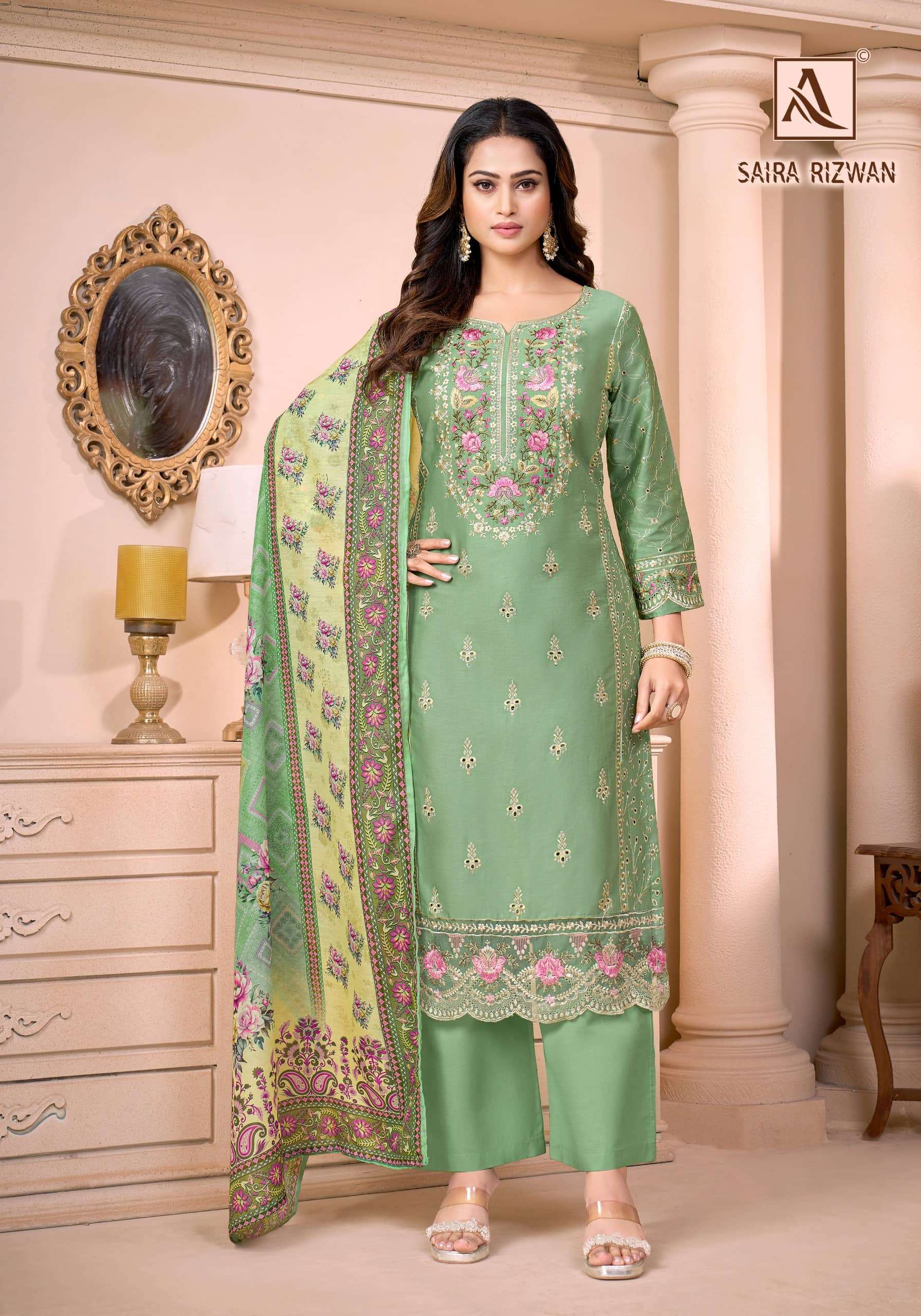 Alok Suit Saira Rizwan