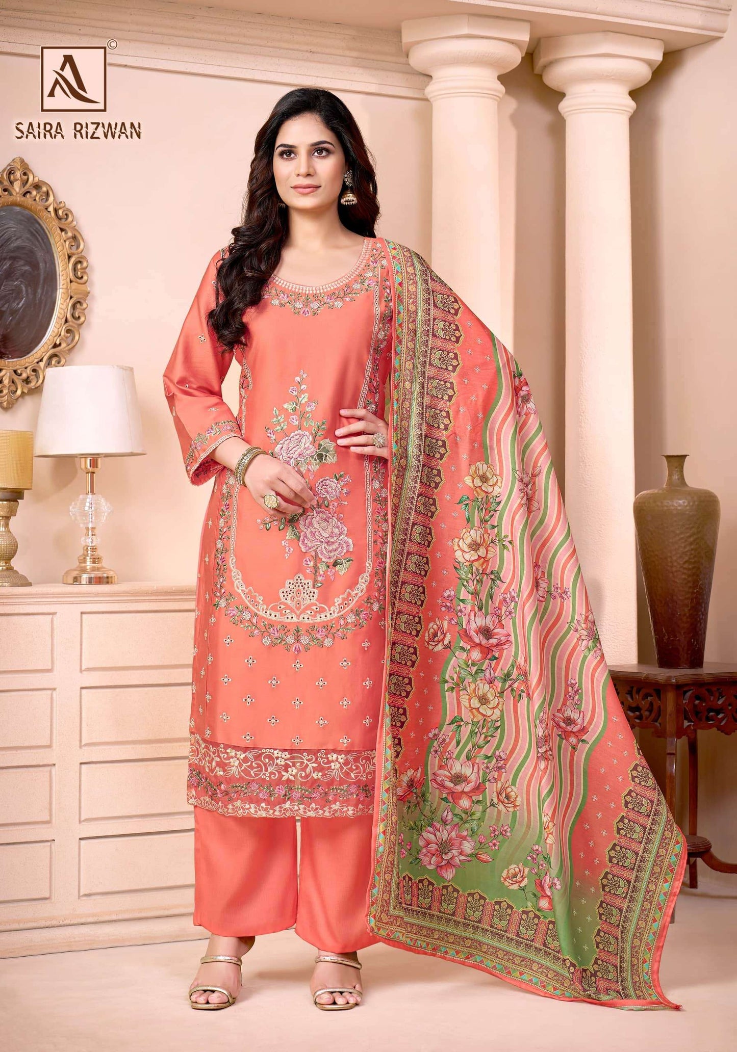 Alok Suit Saira Rizwan
