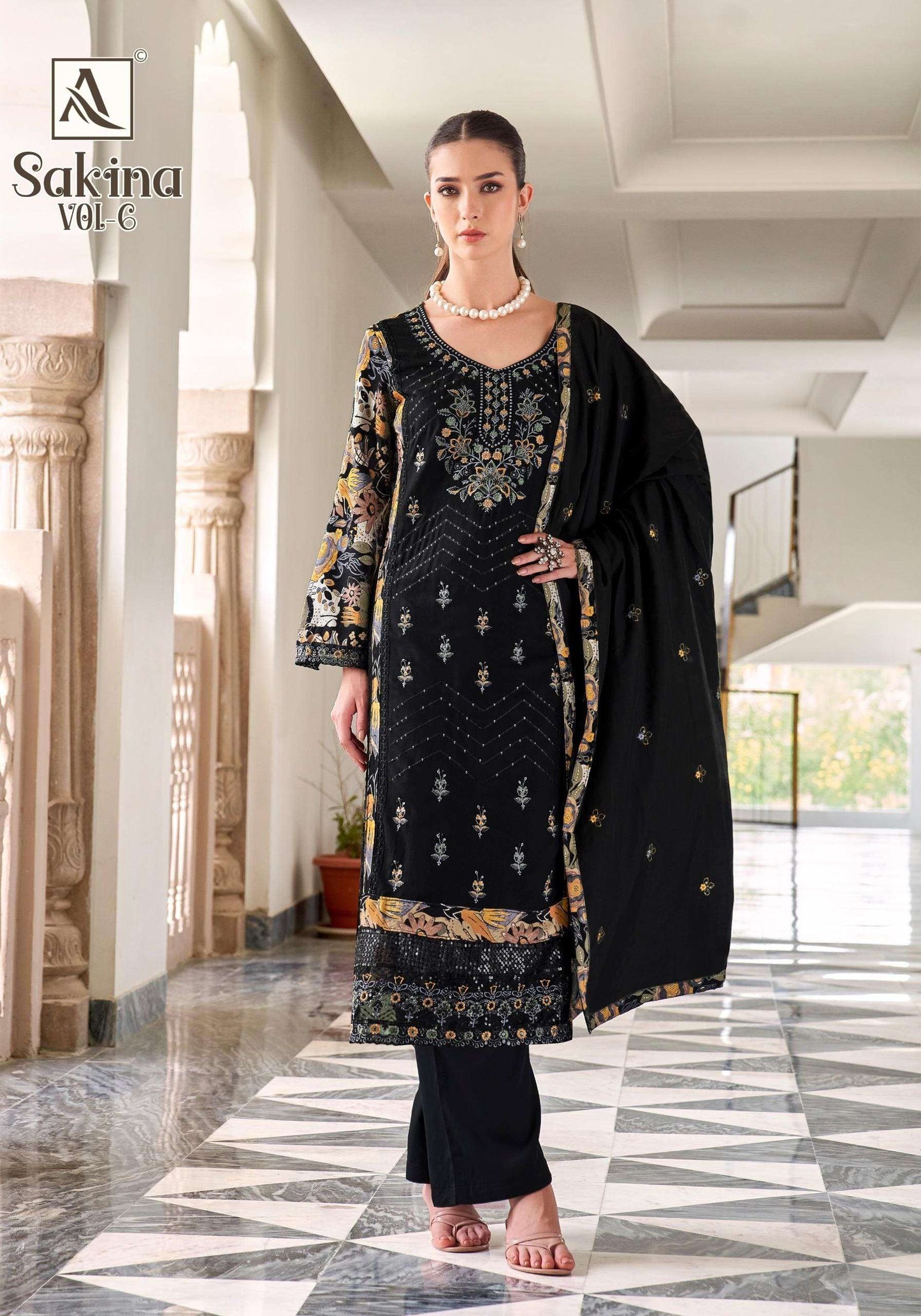 Alok Suit Sakina Vol-06
