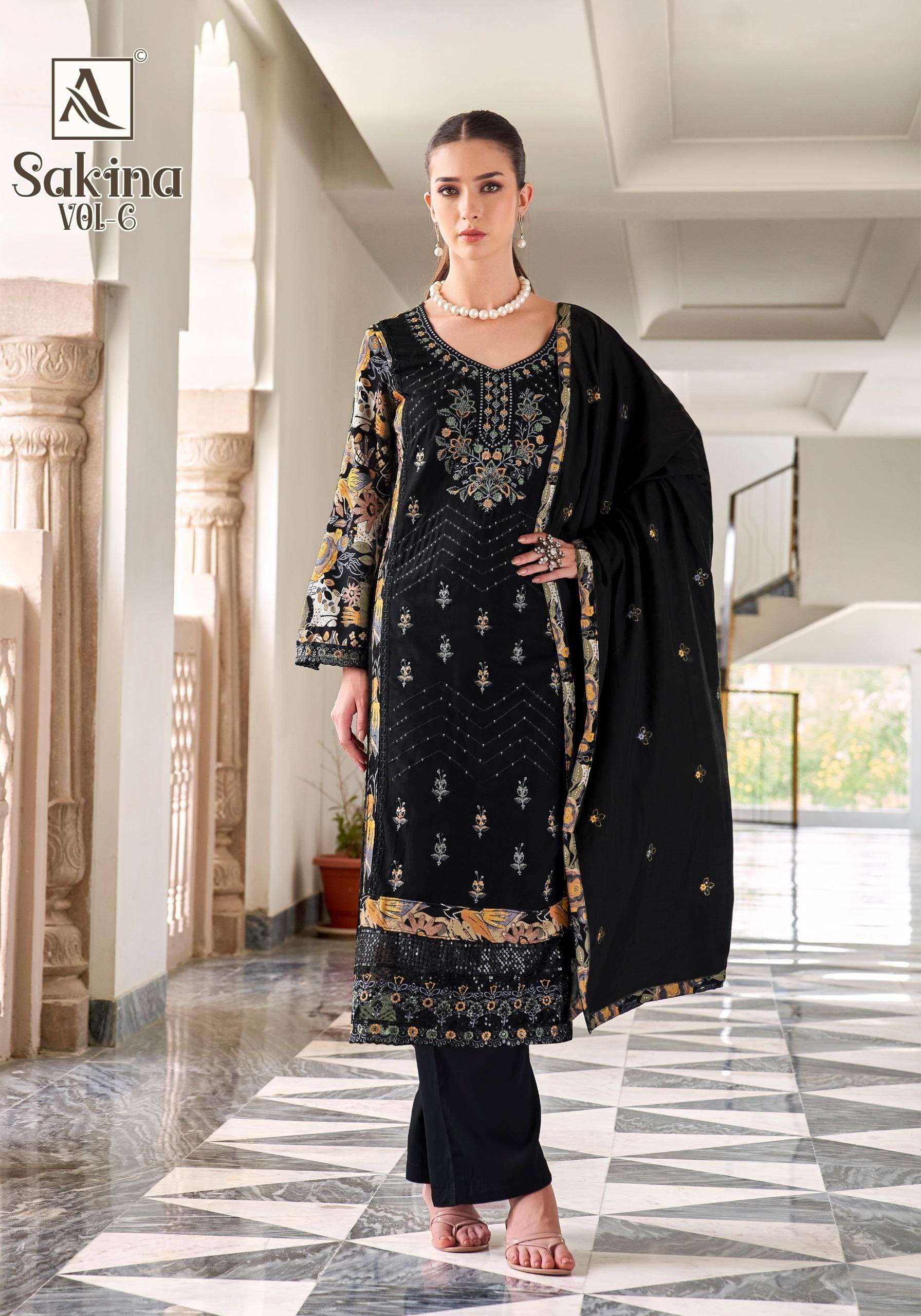 Alok Suit Sakina Vol-06