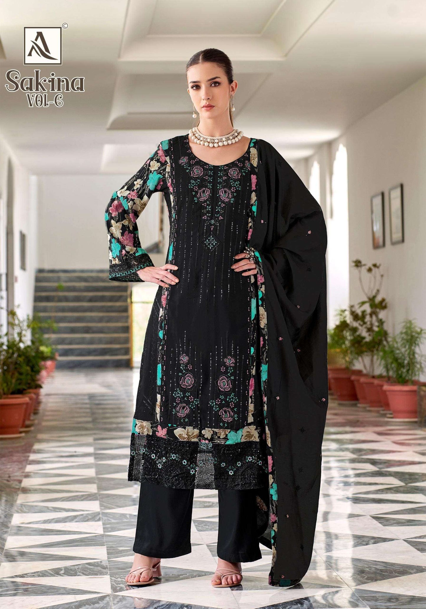 Alok Suit Sakina Vol-06