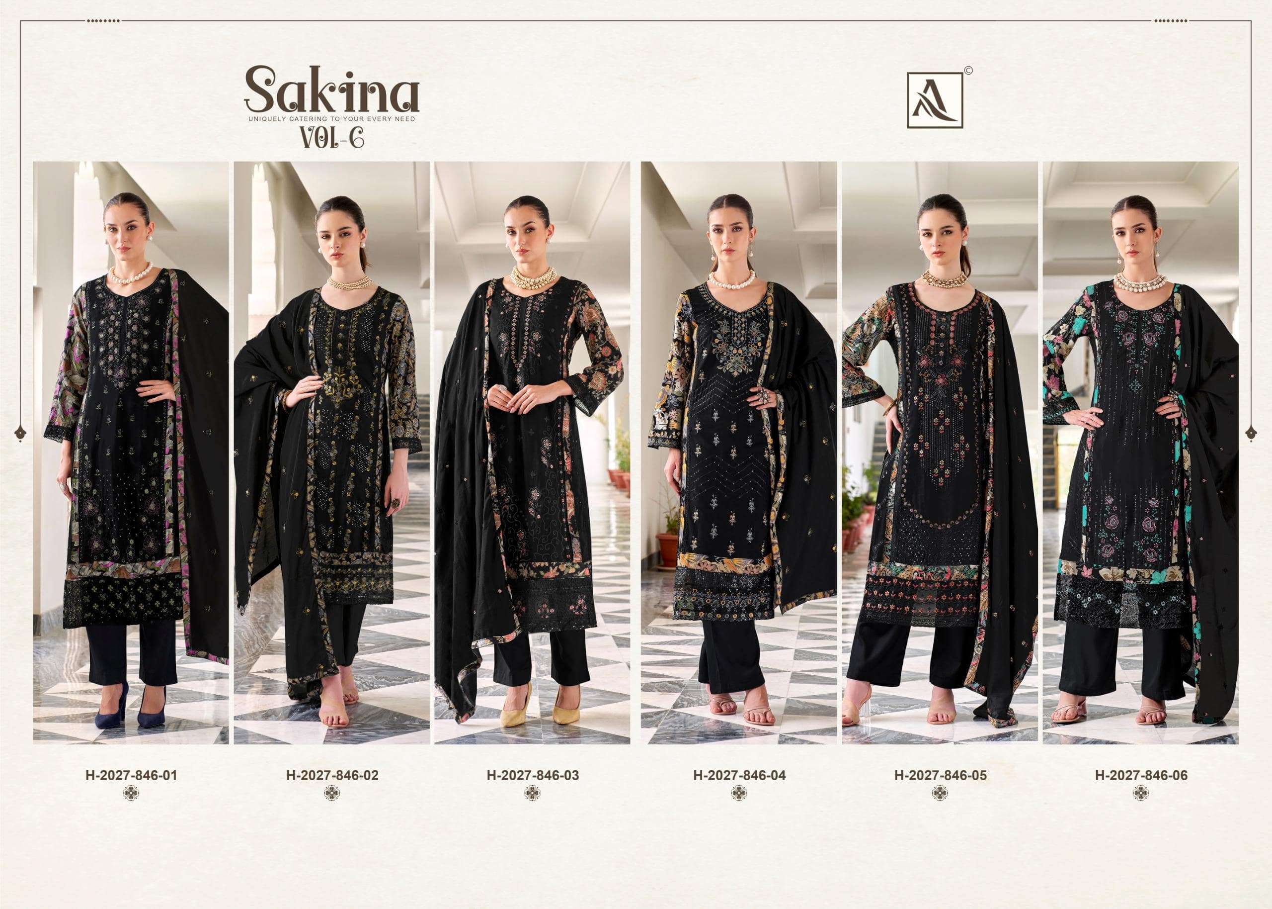 Alok Suit Sakina Vol-06