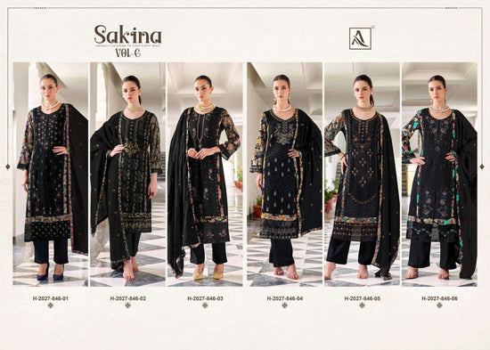 Alok Suit Sakina Vol-06