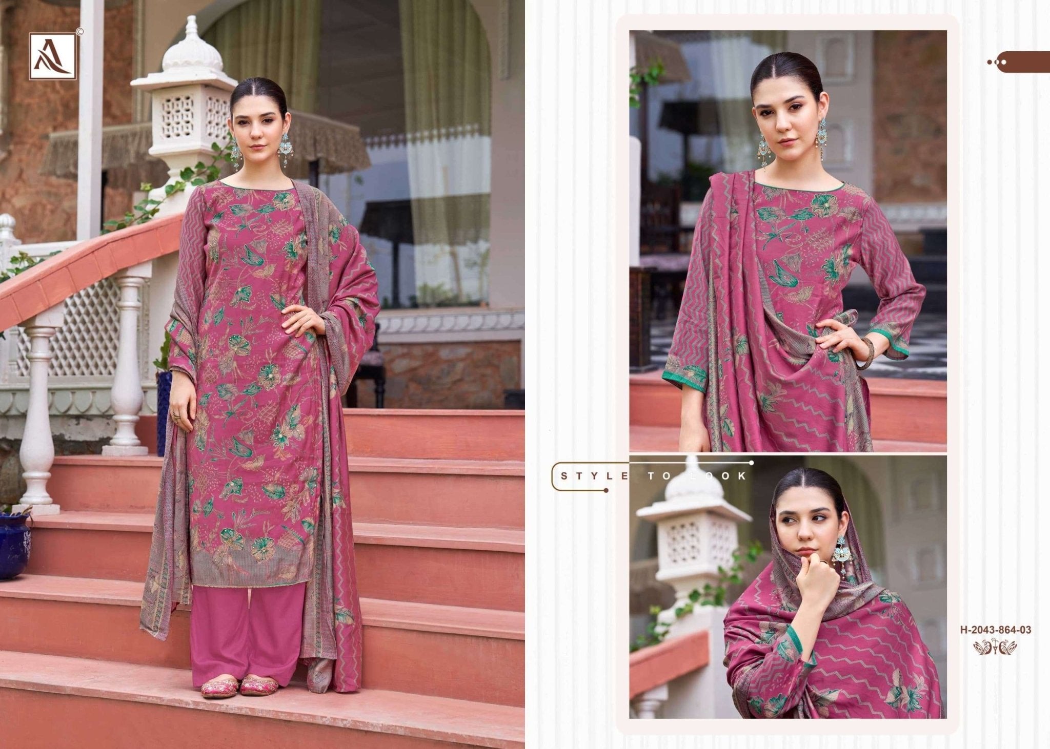 ALOK SUIT SAYURI Modal Pakistani Suit - Amrah Wholesale