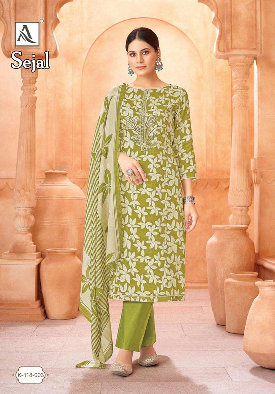 ALOK Suit Sejal Jaam Dress Material