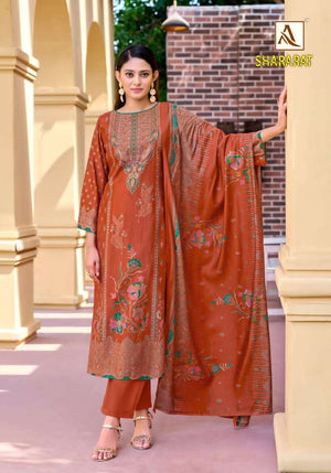 Alok Suit Shararat Modal Dress Material