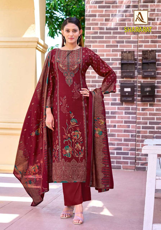 ALOK Suit Shararat Modal Dress Material