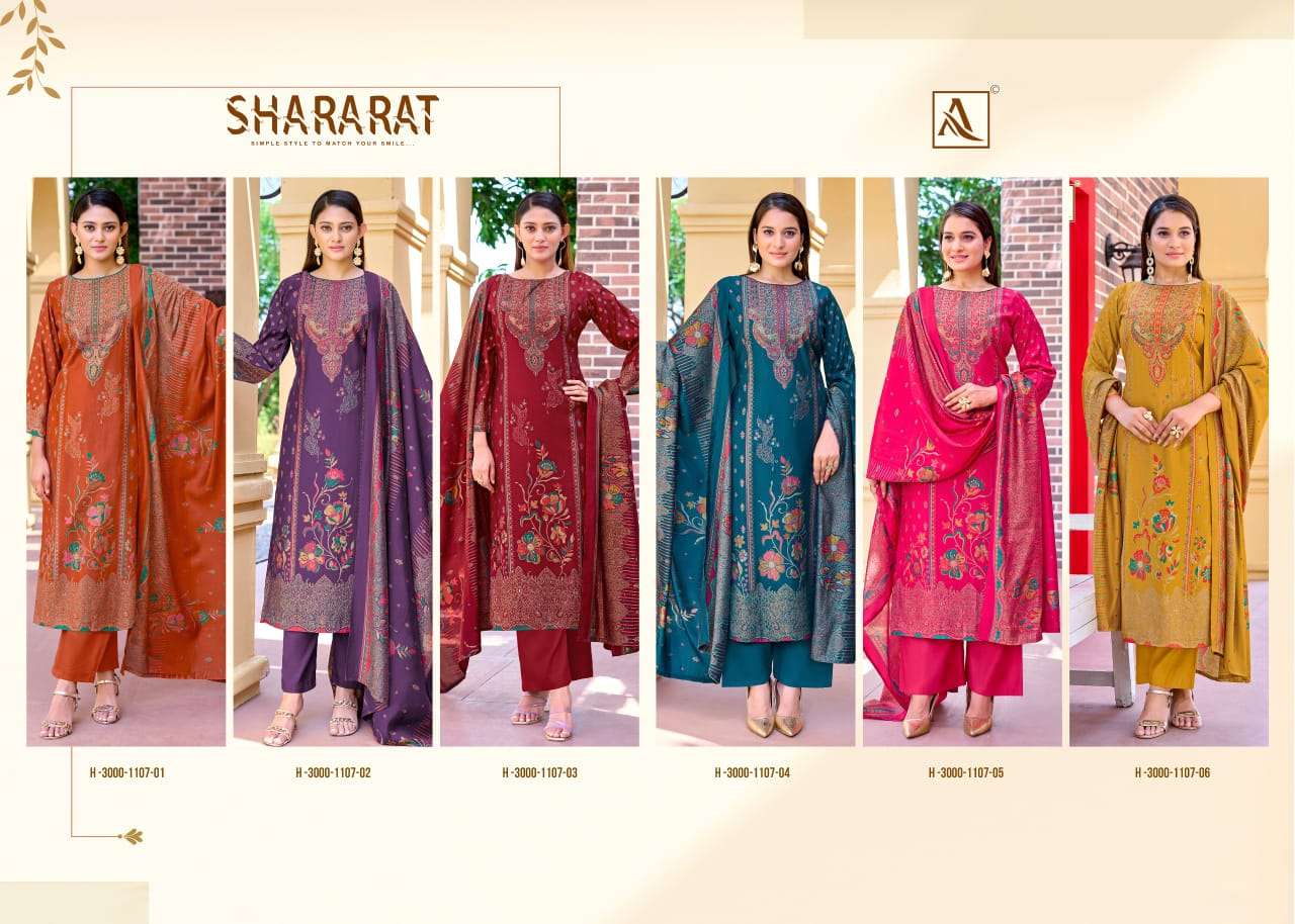ALOK Suit Shararat Modal Dress Material