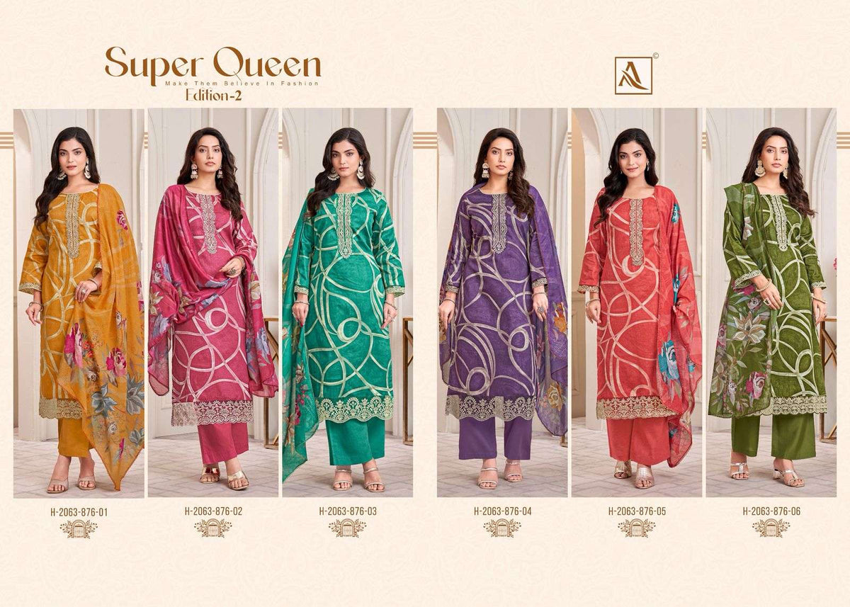 Alok Suit Super Queen Vol-02