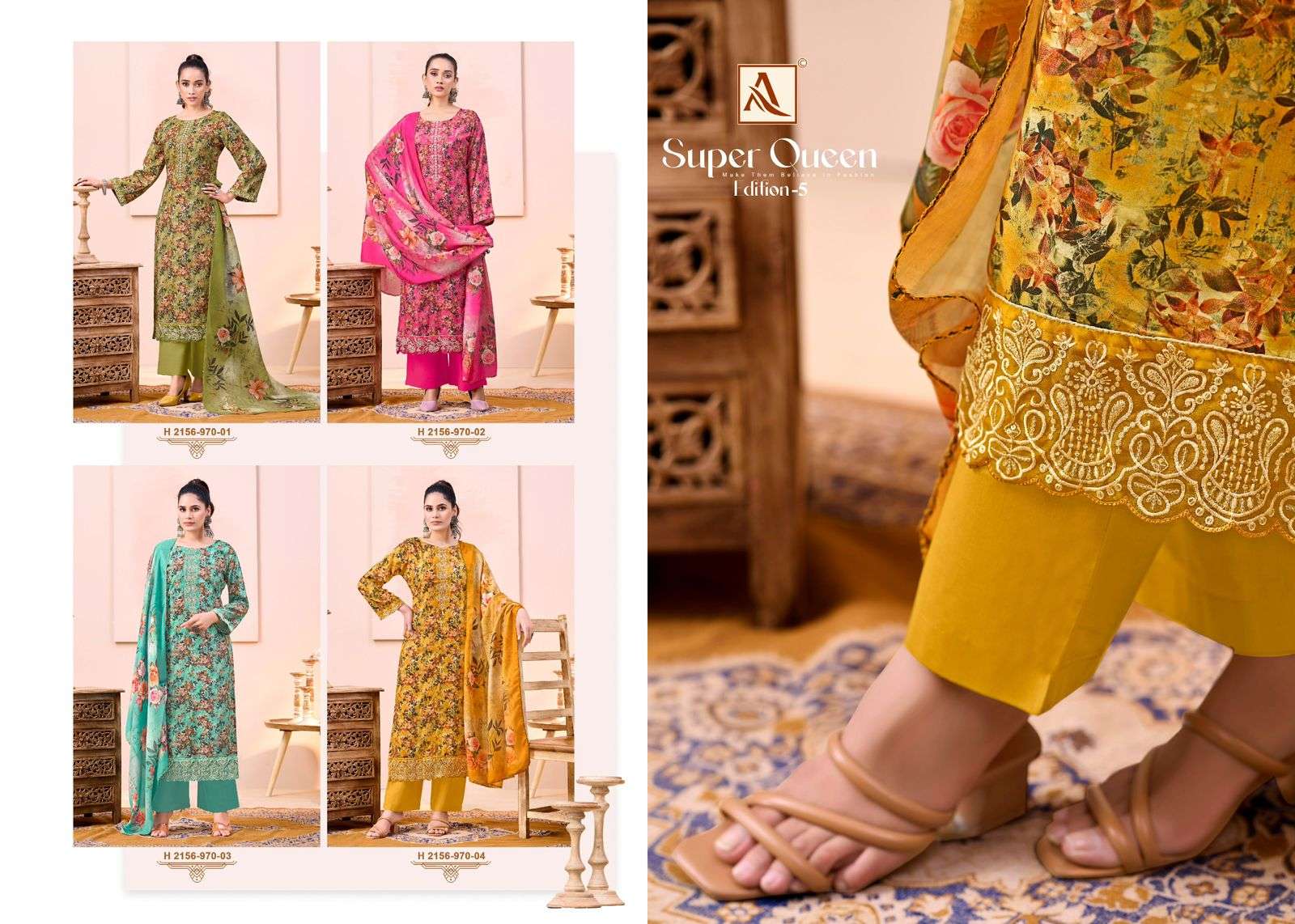 Alok Suit Super Queen Vol-05