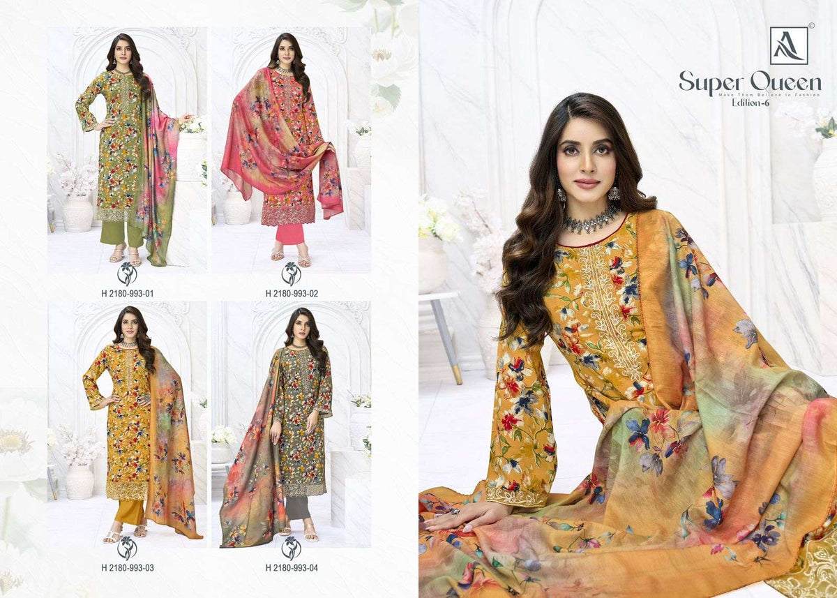 Alok Suit Super Queen Vol-06