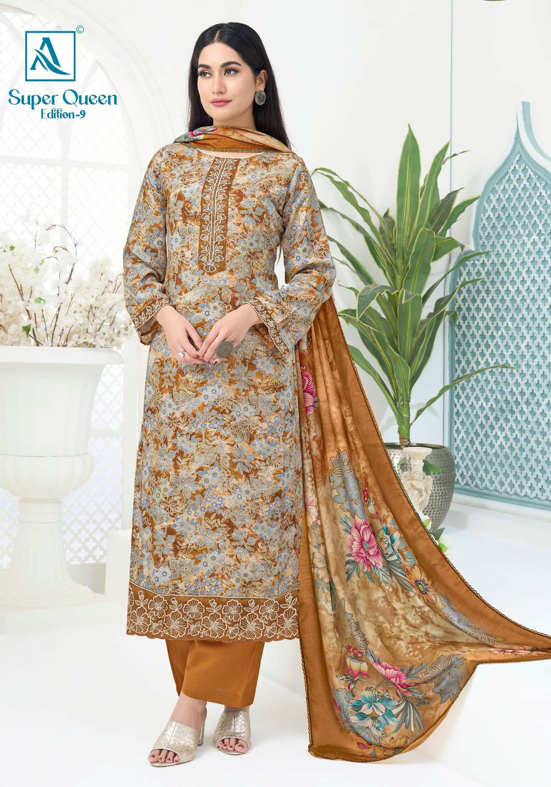 Alok Suit Super Queen Vol-09