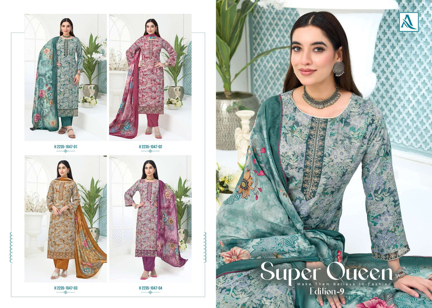 Alok Suit Super Queen Vol-09