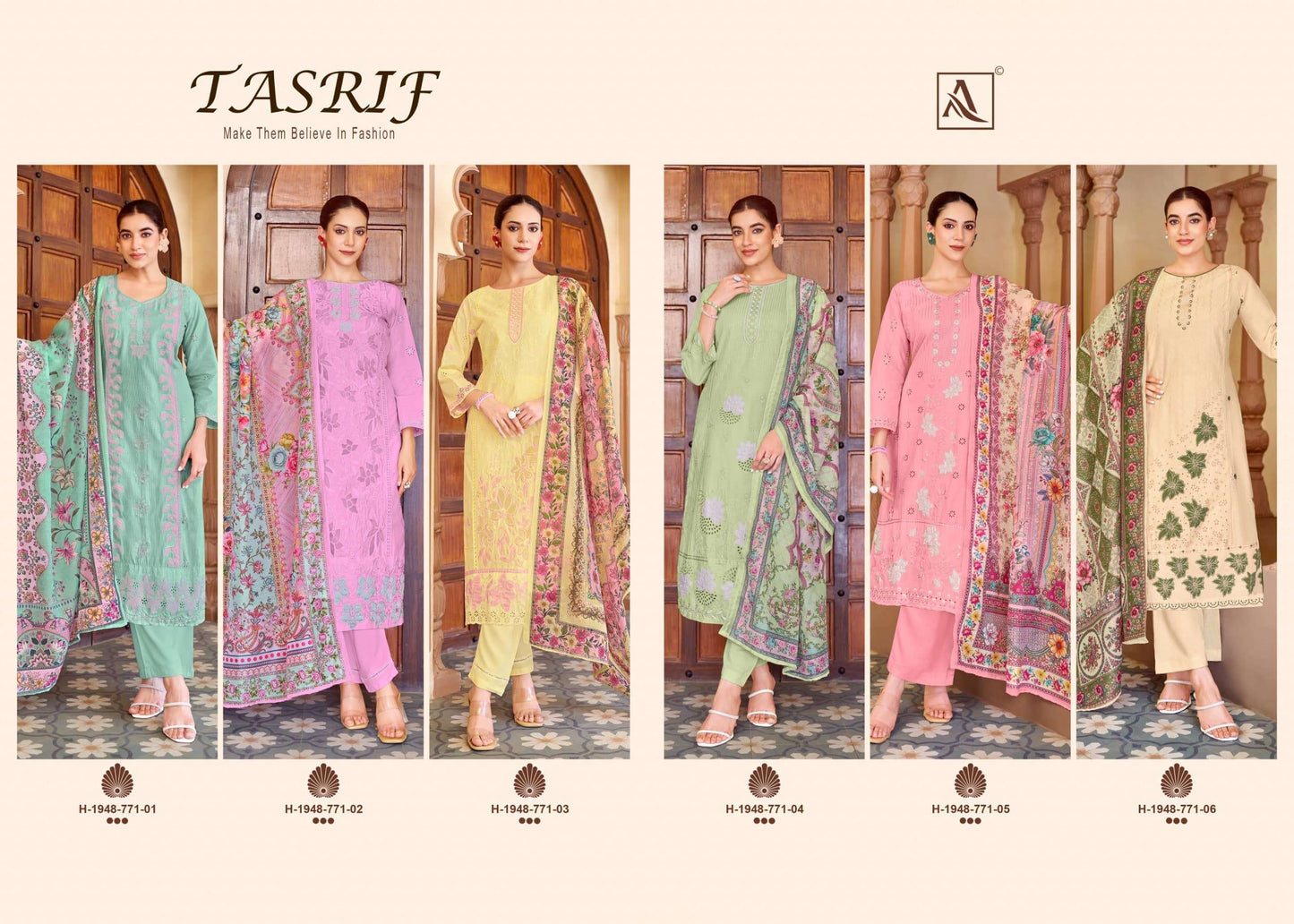 Alok Suit Tasrif