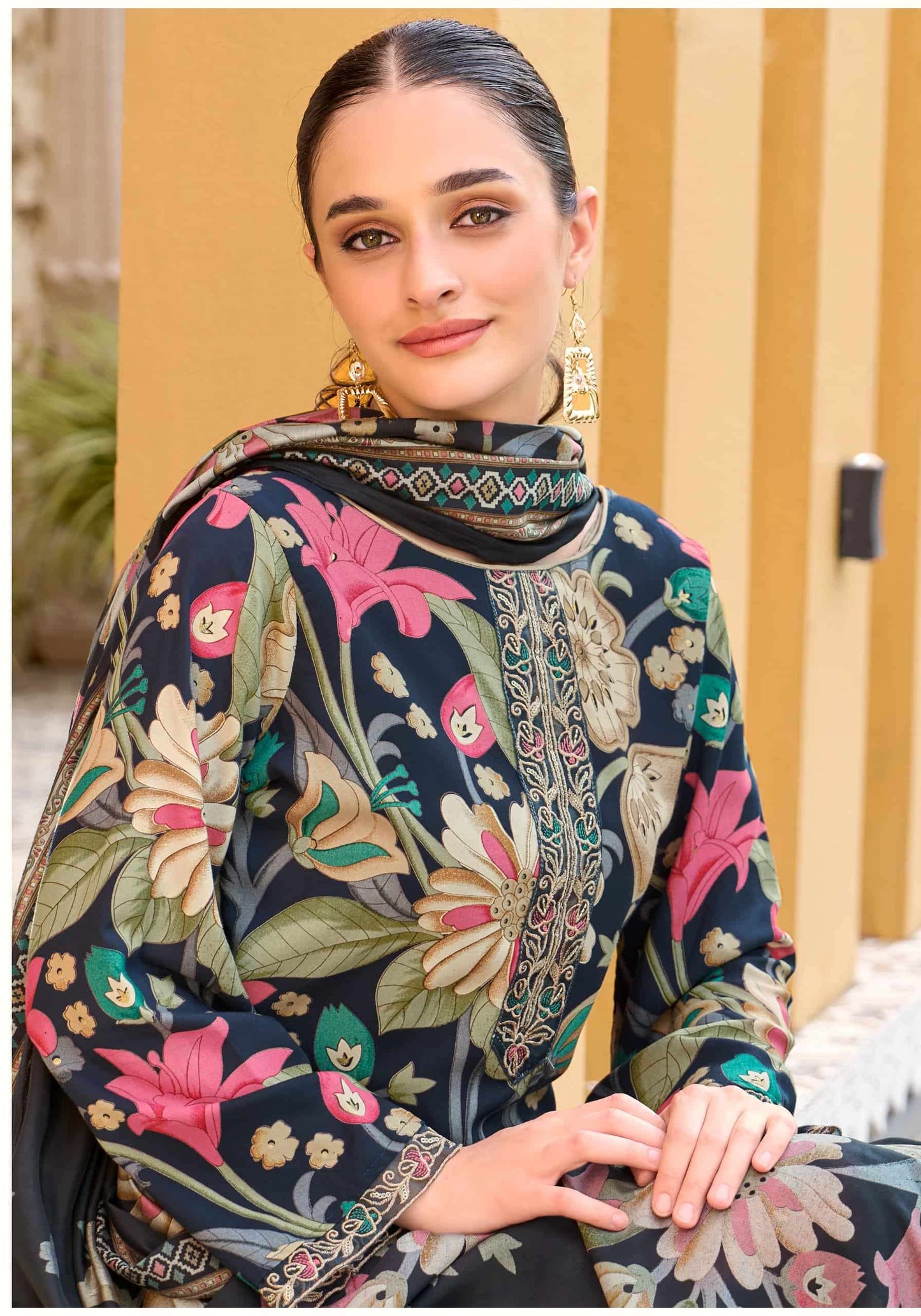Alok Suit Turkish Edition 14 Viscose Rayon Dress Material