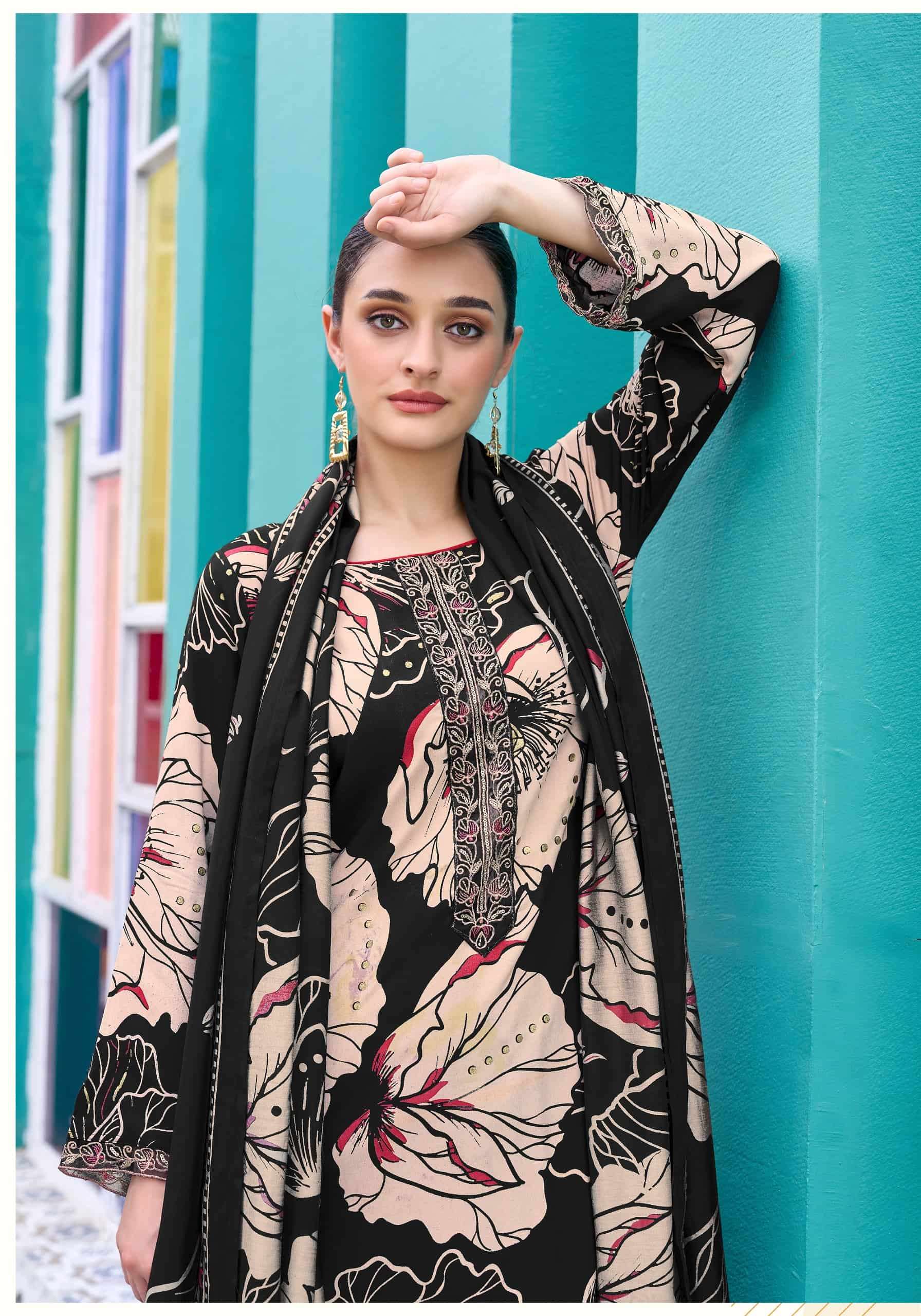 Alok Suit Turkish Edition 14 Viscose Rayon Dress Material