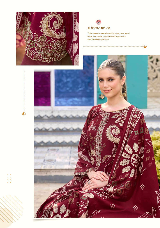 Alok Suit Turkish Edition 14 Viscose Rayon Dress Material