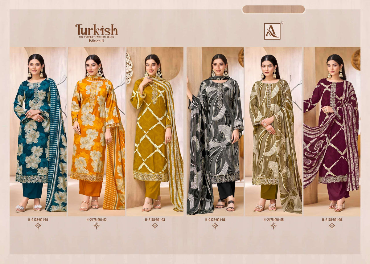 Alok Suit Turkish Vol-04