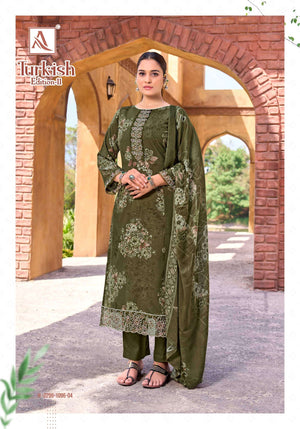 ALOK SUIT TURKISH VOL-11 Viscose Rayon Pakistani Suit