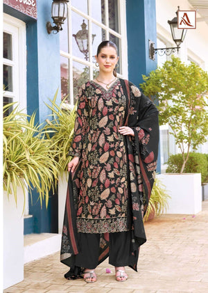 Alok Suit Turkish Vol-19 01 To 06 Viscose Rayon Printed Pakistani Suit