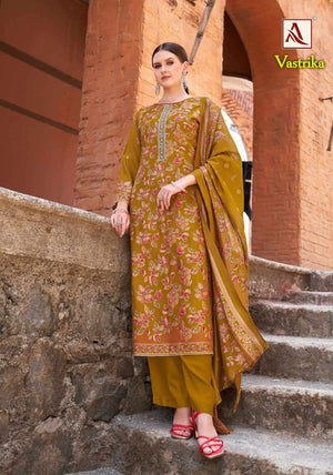 ALOK SUIT VASTRIKA Viscose Modal Printed Pakistani Suit - Amrah Wholesale