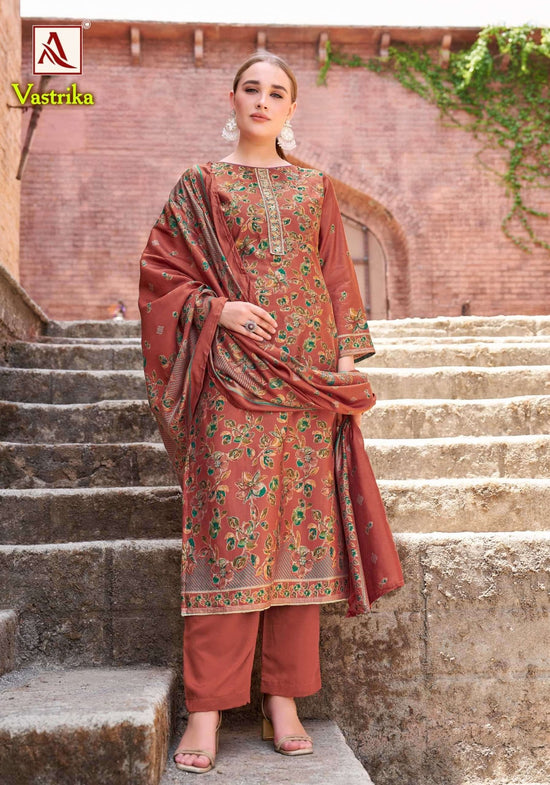 ALOK SUIT VASTRIKA Viscose Modal Printed Pakistani Suit - Amrah Wholesale