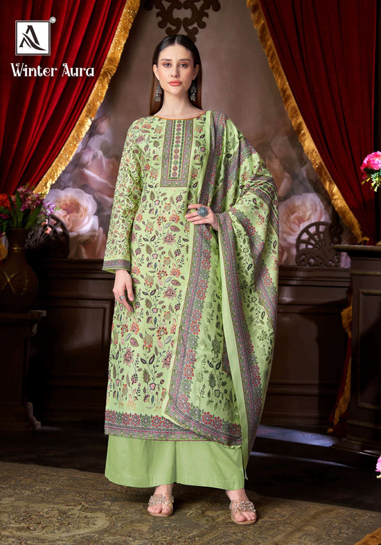 ALOK SUIT WINTER AURA Viscose Pashmina Pakistani Suit