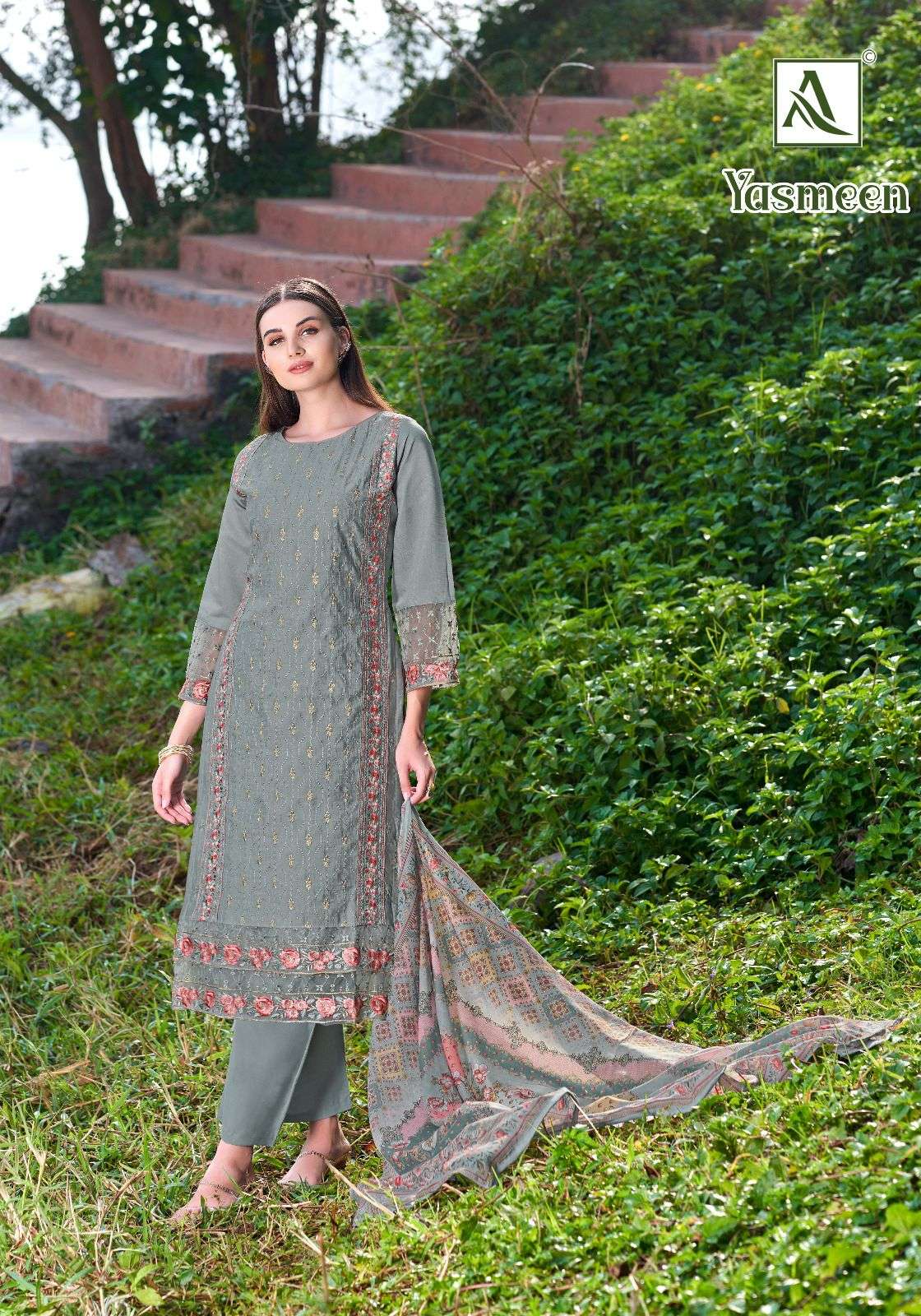 Alok Suit Yasmeen - Amrah Wholesale