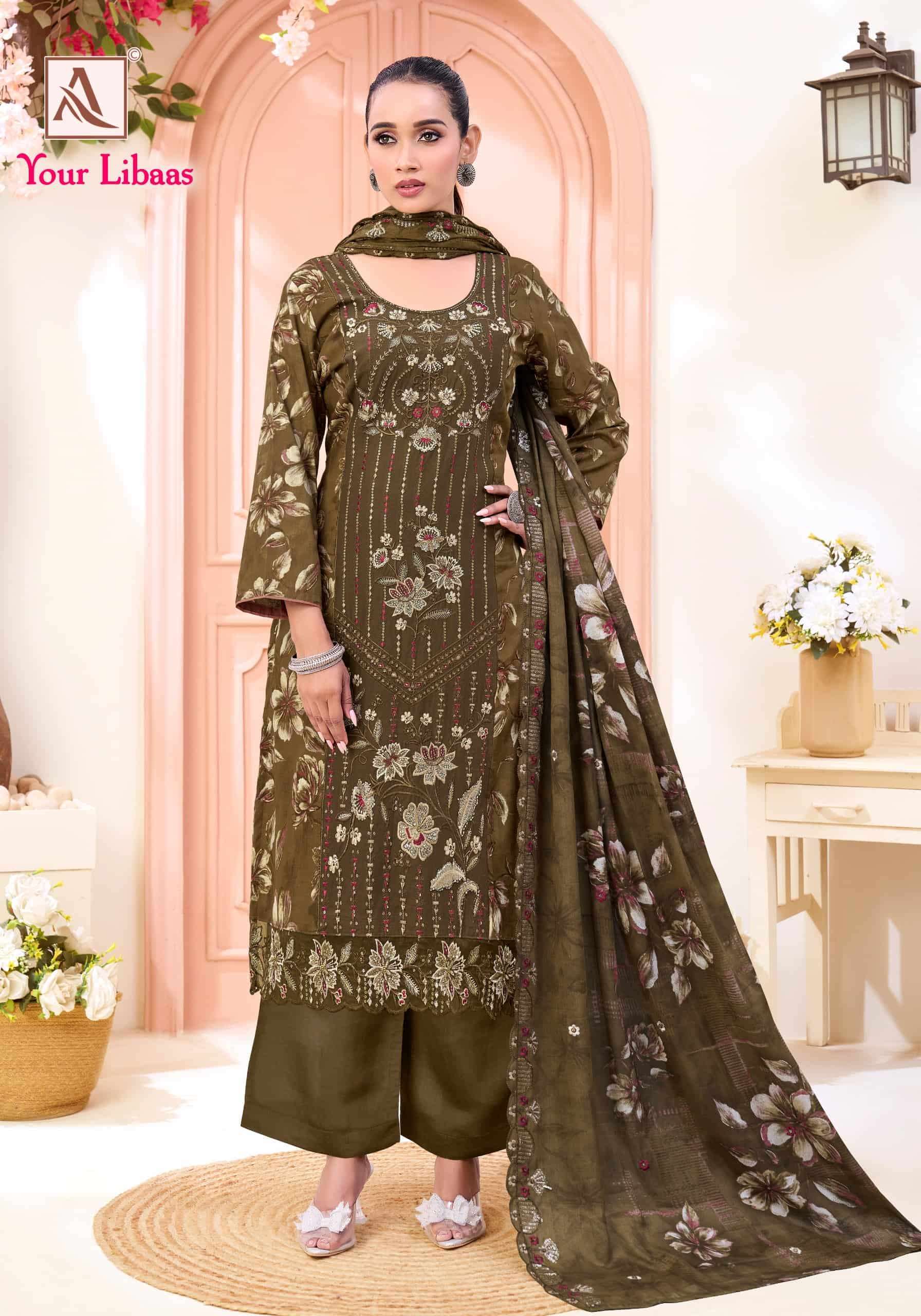 Alok Suit Your Libaas Dress Material - Amrah Wholesale