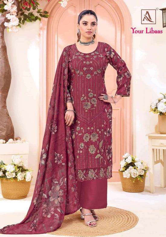 Alok Suit Your Libaas Dress Material - Amrah Wholesale
