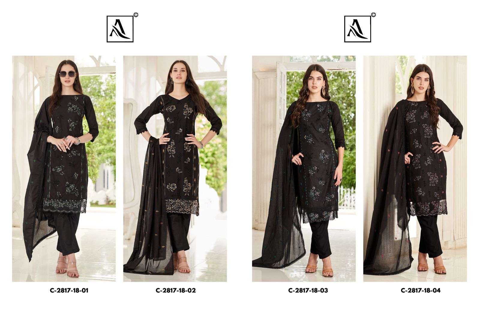 Alok Suit Zar-douzi